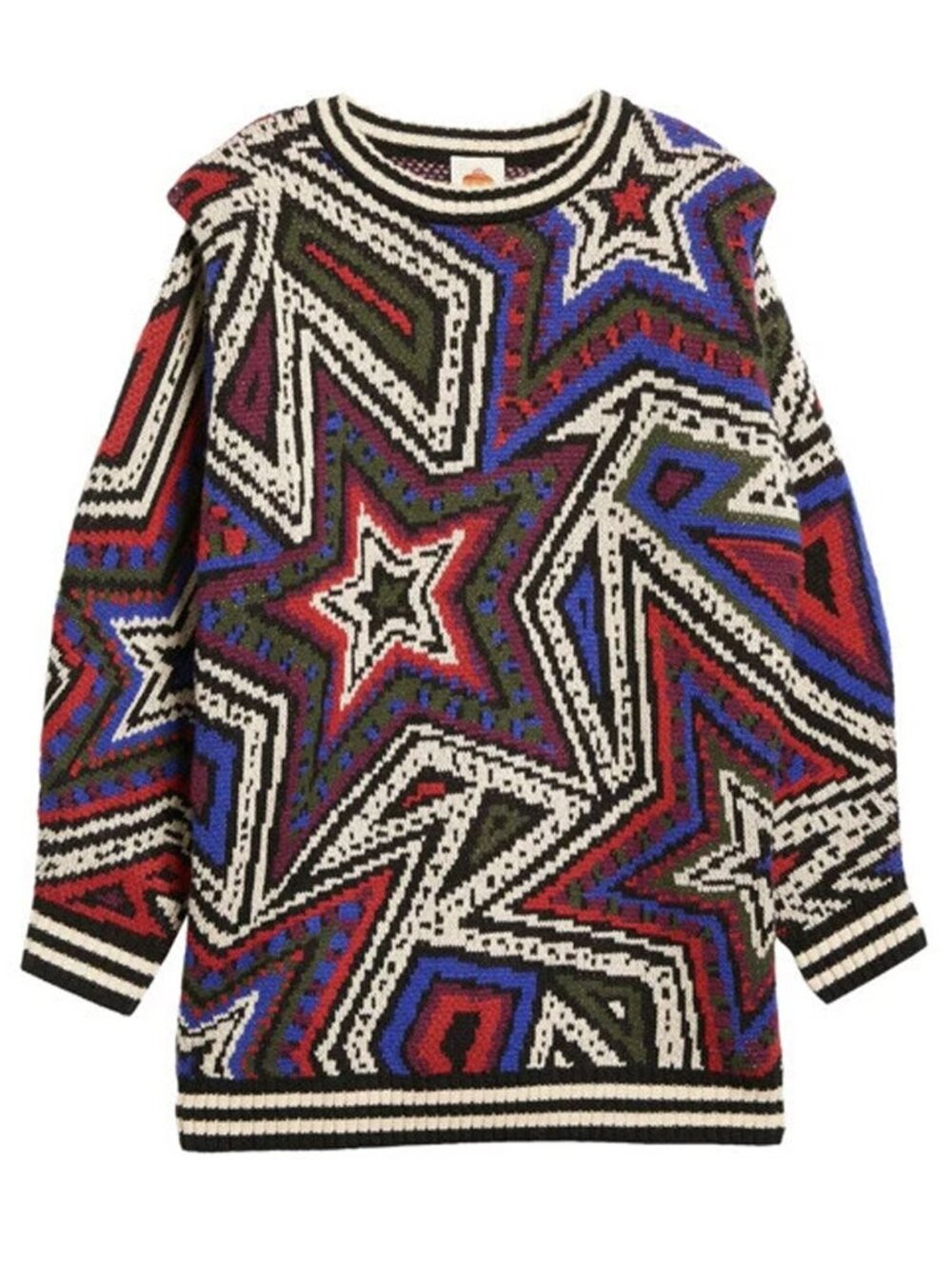 Farm Rio Mystic Trip Sweater Dress - Picture 4 of 16